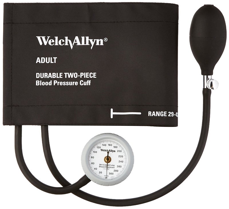 Welch Allyn DS44-11CB Adult Blood Pressure Cuff with Durable Two-Piece Design